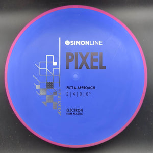Axiom Putter Pink Rim Blue Plate 174g Pixel, Electron Firm, Simon Line