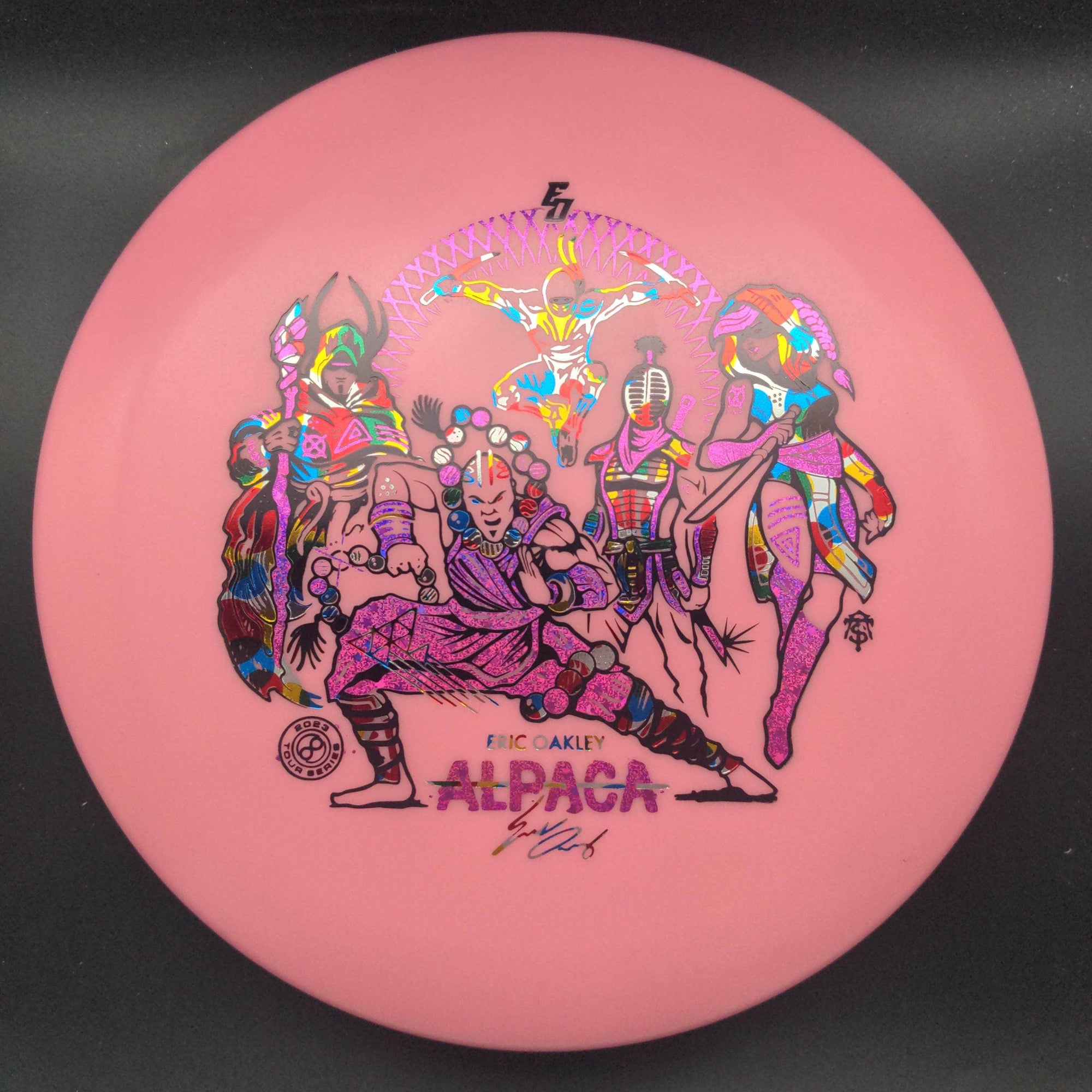 Infinite Discs Putter Pink (Wonderbread and Pink Glitter) Stamp 175g 2 Alpaca, Glow P Blend, Eric Oakley 2023
