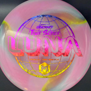 Discraft Putter Pink/Yellow Rainbow Shatter Stamp 174g Luna, ESP Swirl, Paul Mcbeth, Tour Series, 2022
