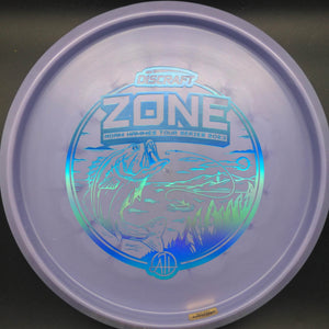 Discraft Putter Purple Blue Holo Stamp 174g Zone, ESP, Adam Hammes Tour Series, 2023