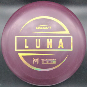 Discraft Putter Purple Holo Stamp 174g Luna, Paul McBeth