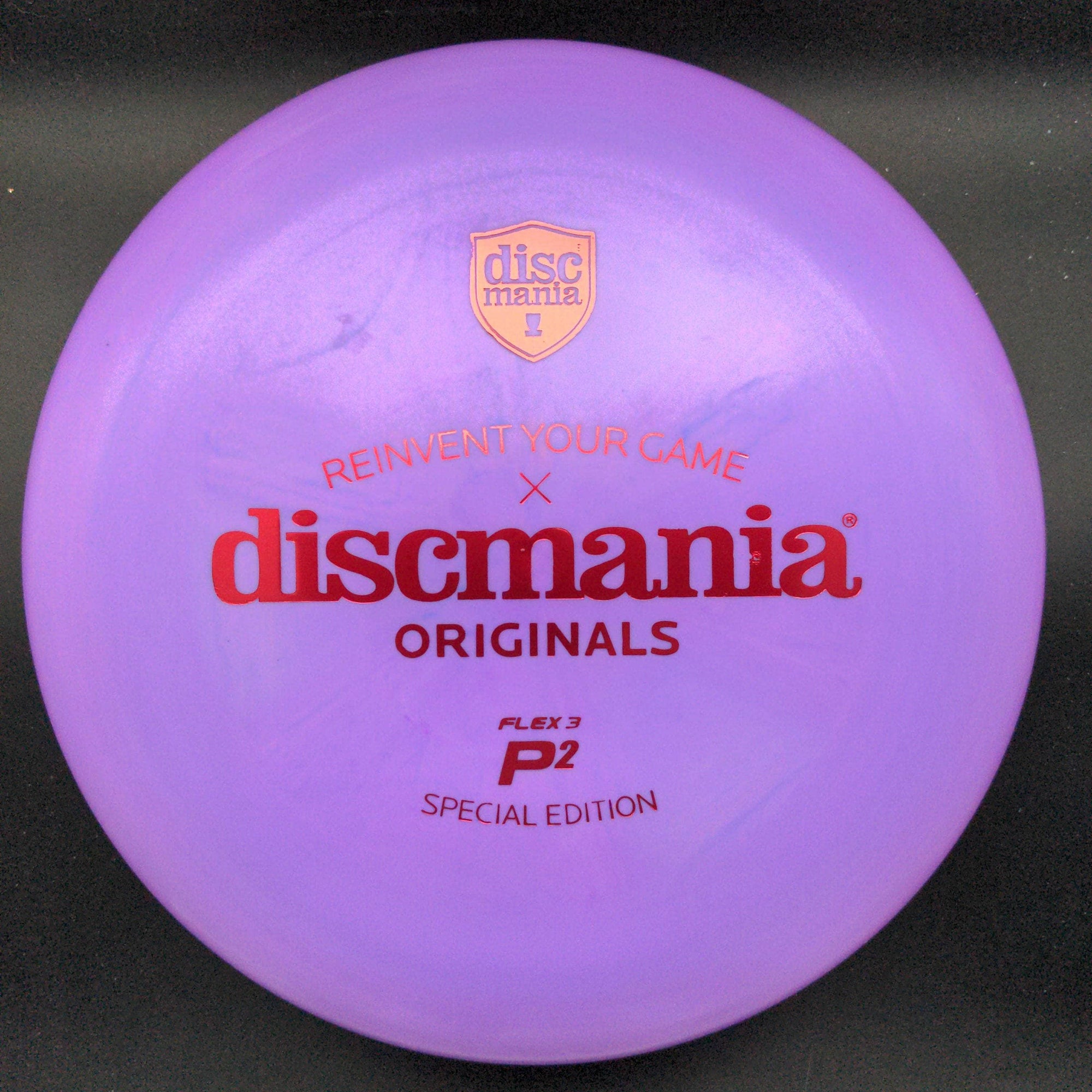 Discmania Putter Purple Red Stamp 176g 9 P2, D-Line Flex 3, 2023 Mystery Box Edition