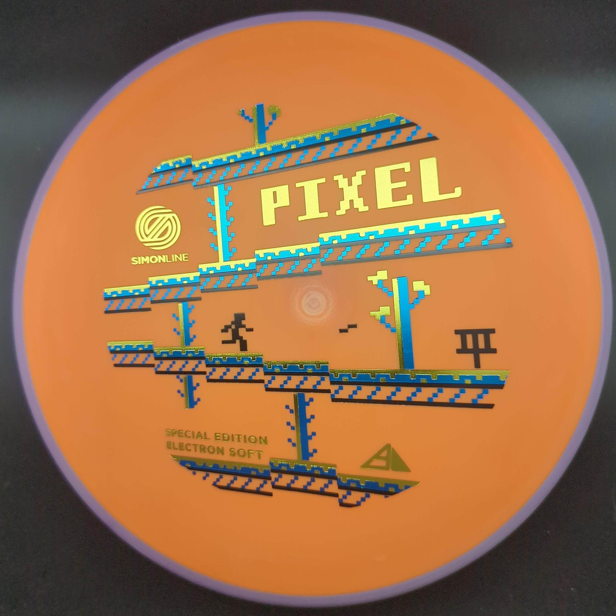 Axiom Putter Purple Rim Orange Plate 172g Pixel, Electron Soft, Special Edition
