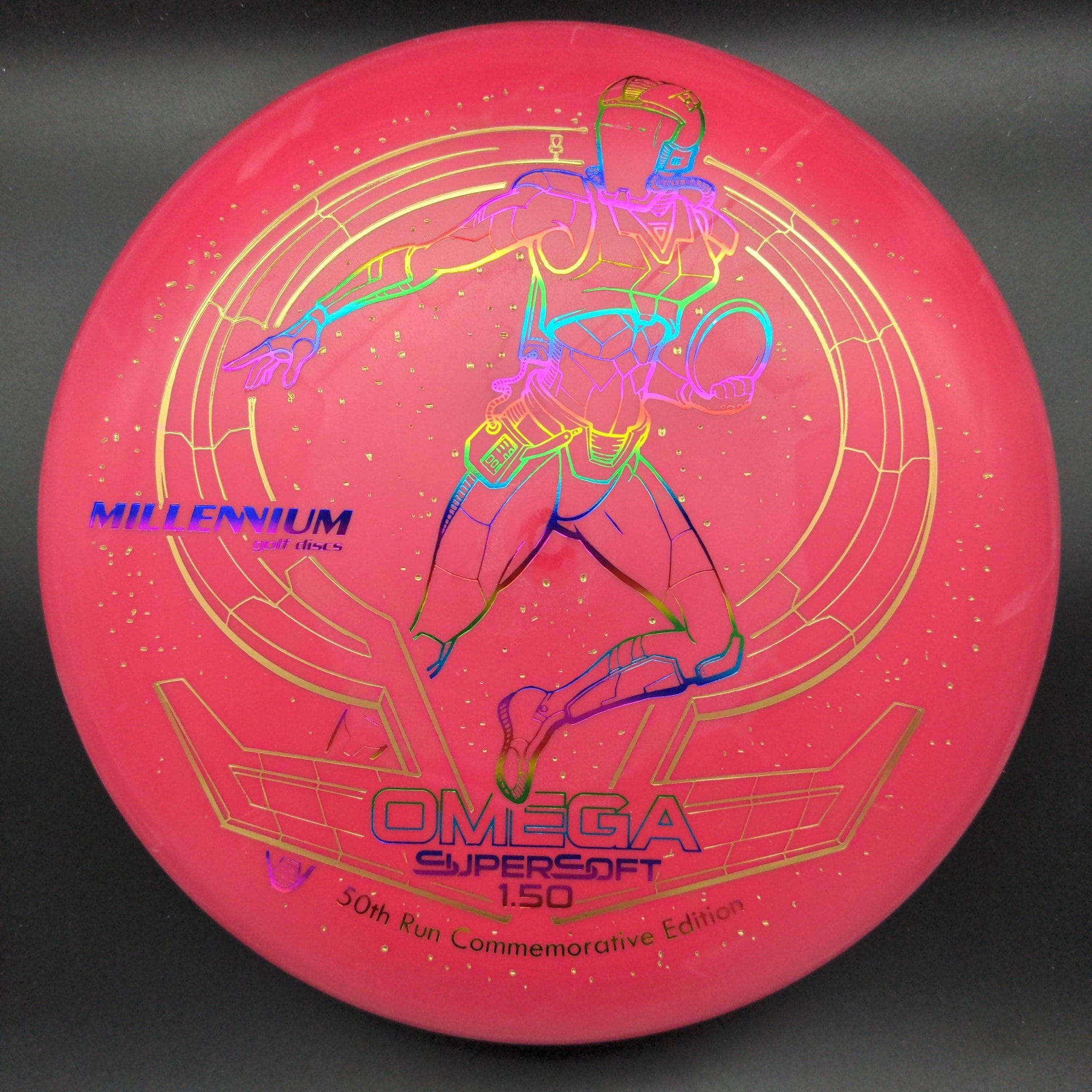 Omega Super Soft 50th Run Anniversary Millennium Discs Gem