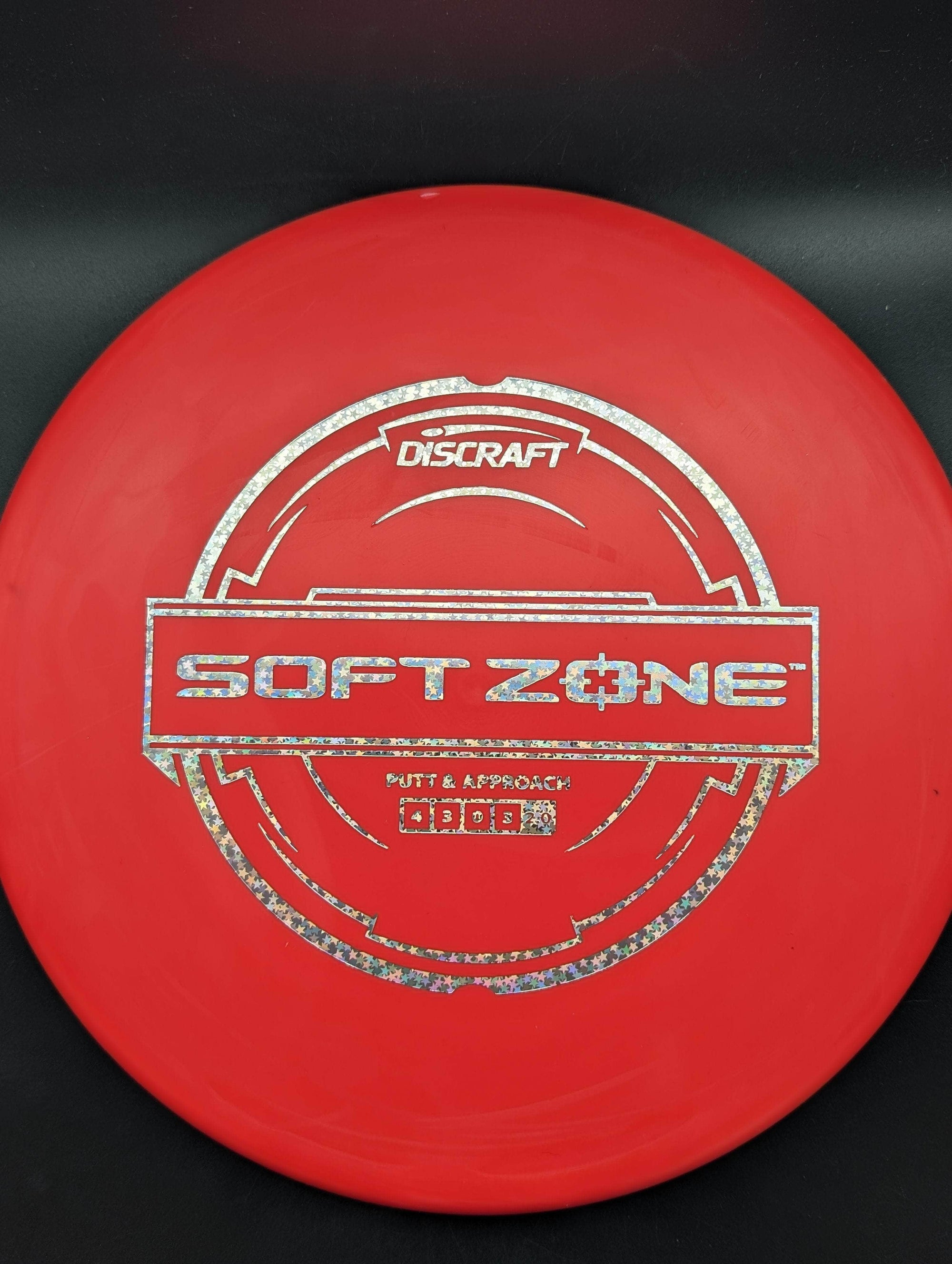 Discraft Putter Red Gold Star Stamp 174g Zone, Soft Putter Line