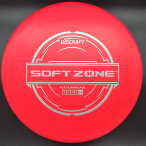 Discraft Putter Red Silver Stamp 174g Zone, Soft Putter Line