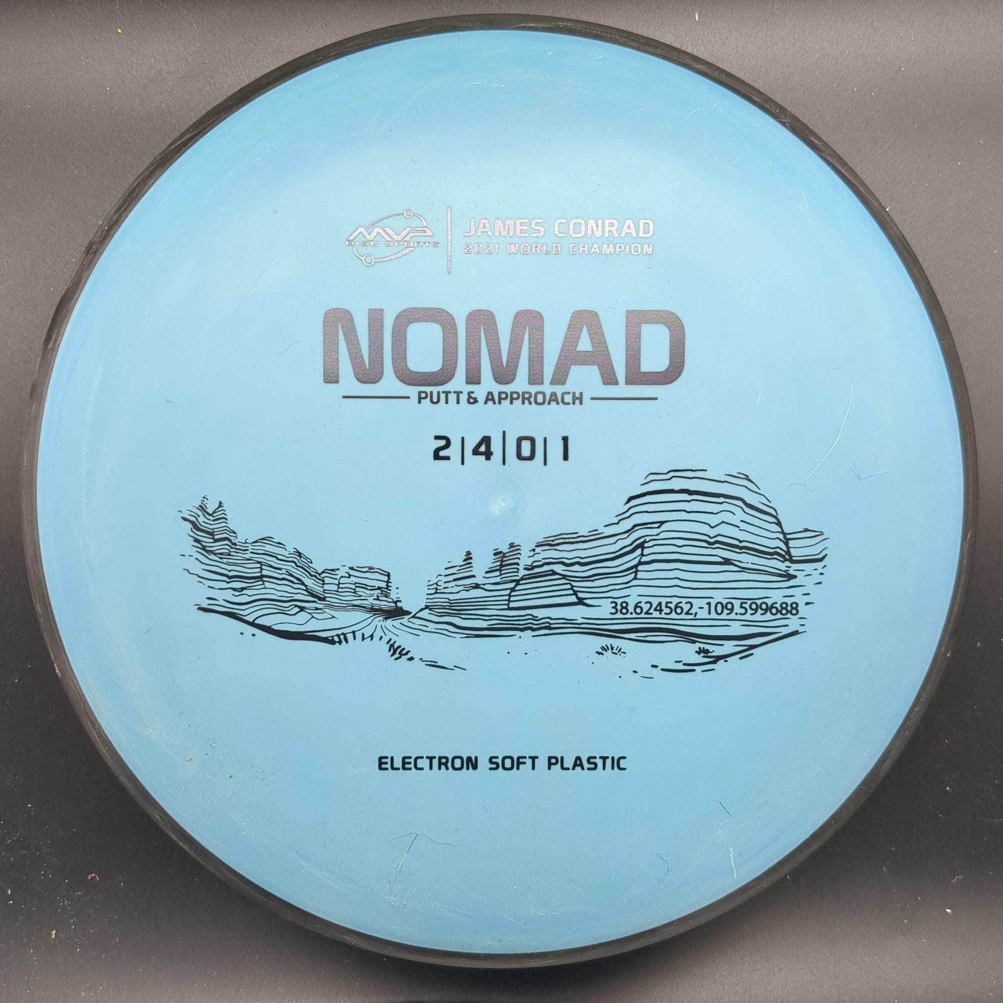MVP Putter Teal 173g Nomad, Electron Soft