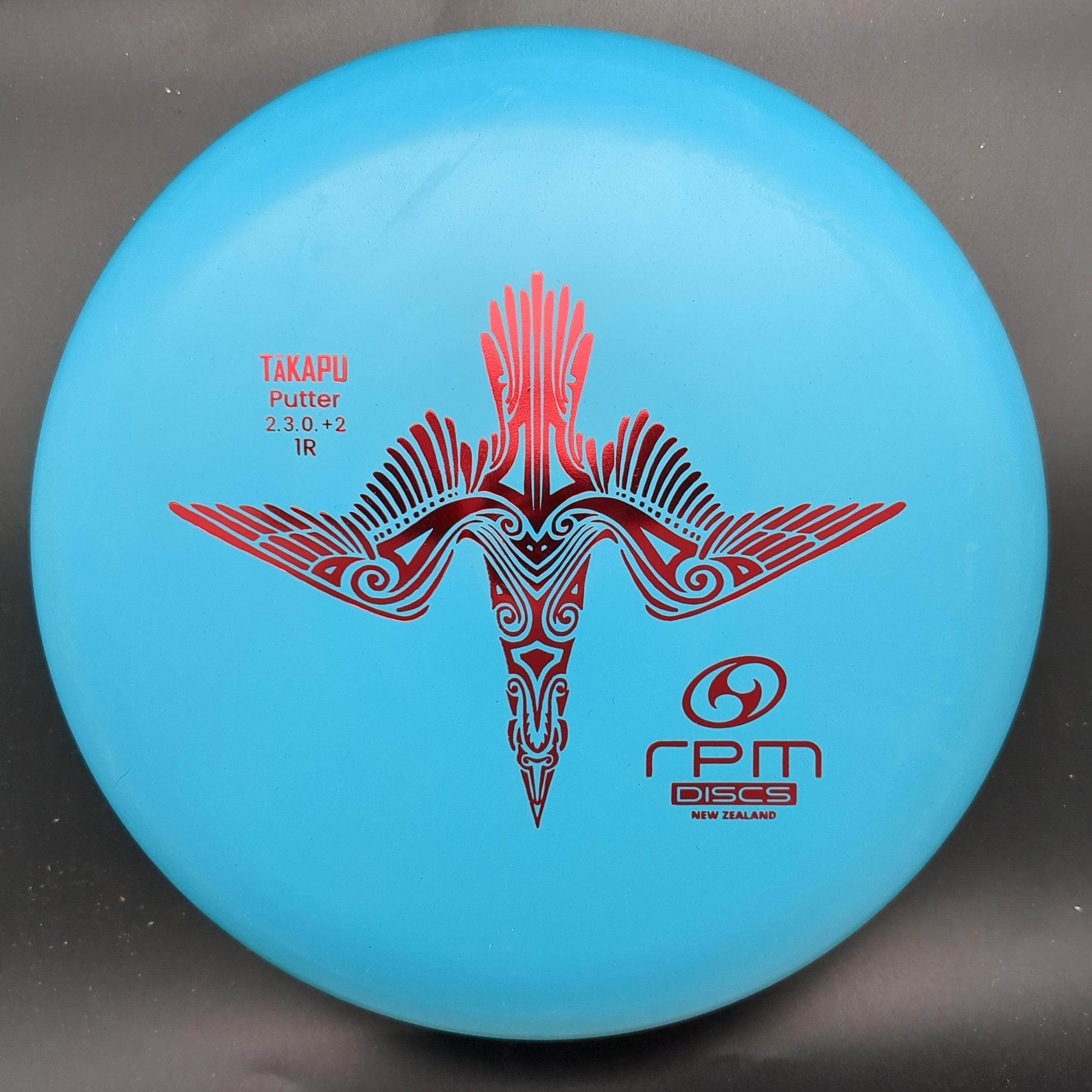 RPM Discs Putter Teal Red Stamp 175g Takapu, Soft Magma