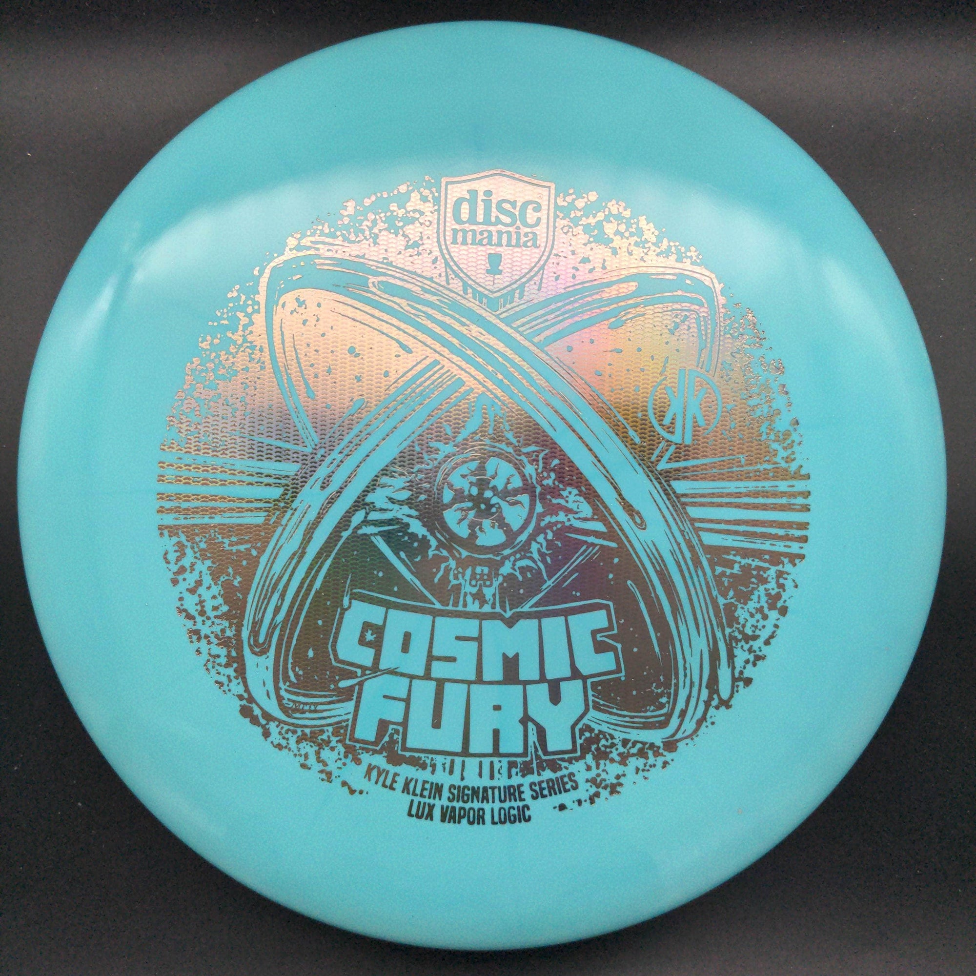 Discmania Putter Teal Silver Scale Stamp 176g Logic, Lux Vapor, Kyle Klein Series