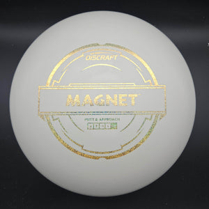 Discraft Putter White Gold Glitter Stamp 171g Magnet, Putter Line