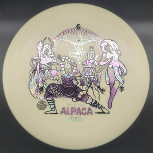 Infinite Discs Putter White Pink/Silver Stamp 175g Alpaca, Glow P Blend, Eric Oakley 2023