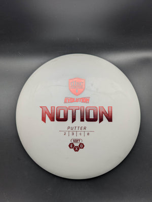 Discmania Putter White White Stamp 173g Notion, EXO Soft