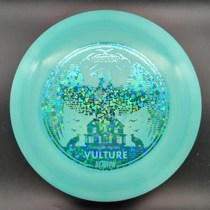 Discraft Teal Clover Stamp 162g Vulture, ESP, 2024 Ledgestone Edition