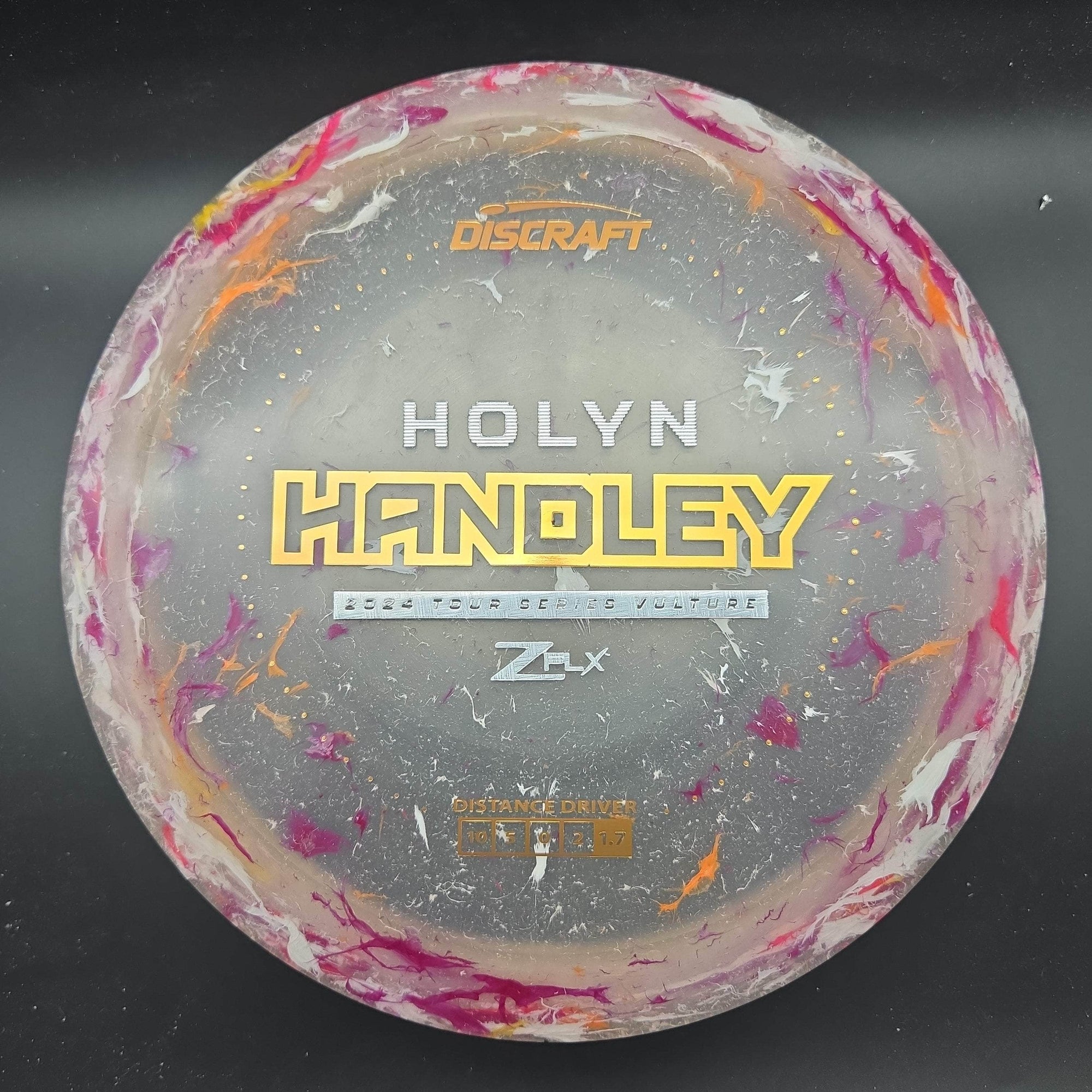 Discraft White Silver/Copper Stamp 171g Vulture, Zflx, Holyn Handley 2024 Tour Series