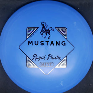 Mint Discs Mid Range Blue Holo Stamp 177g Mustang - Royal Plastic