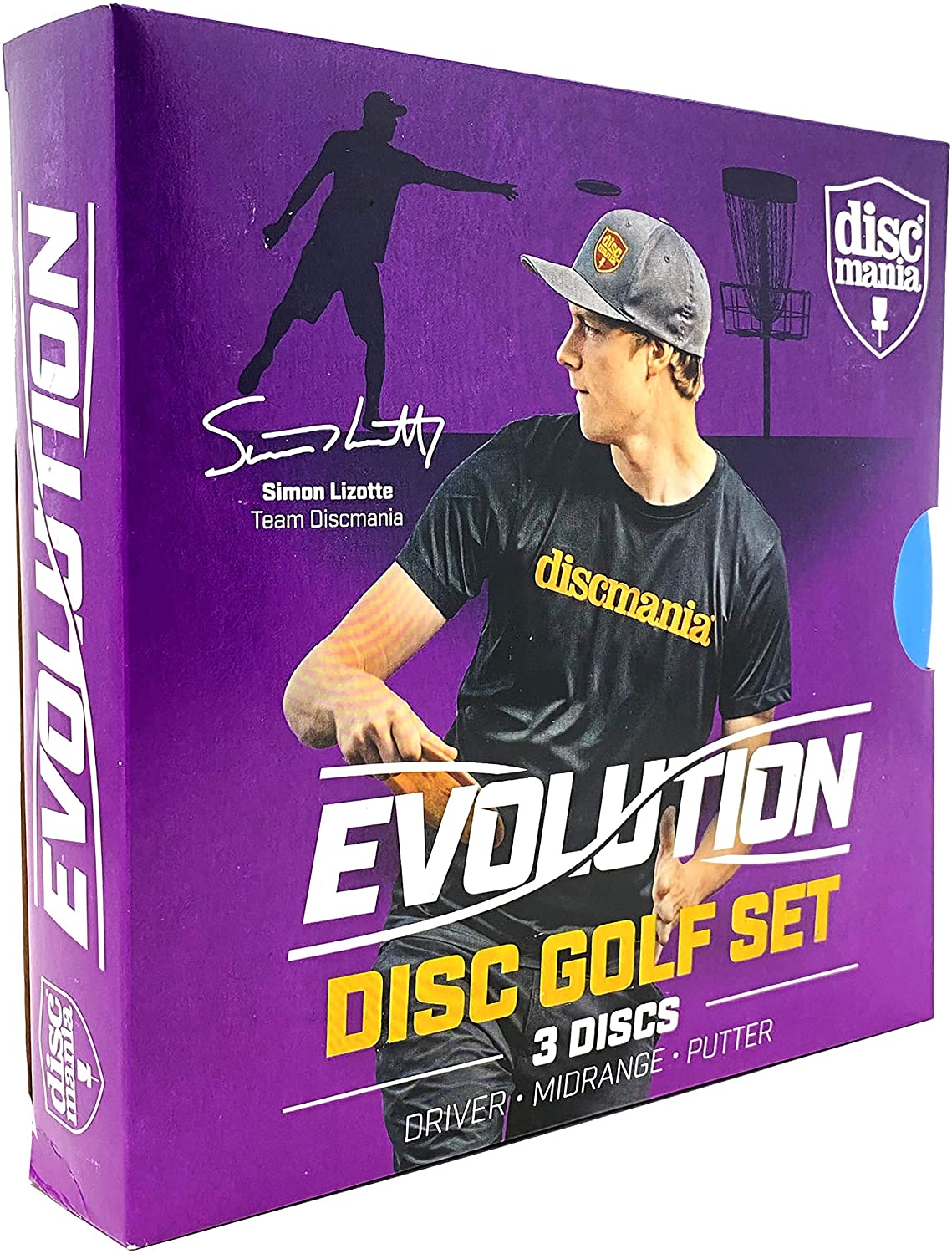 Discmania accessories Discmania Evolution 3-Disc Disc Golf Set.