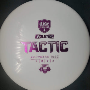 Discmania Discmania White Pink Stamp 173g Soft Exo Tactic, 173-178g