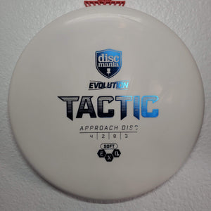 Discmania Discmania White with Blue Stamp 174g Soft Exo Tactic, 173-178g