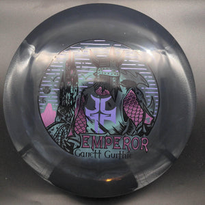 Infinite Discs Distance Driver Black/Grey Pink/Purple Black Stamp 175g Emperor, Garrett Gurthie, S-Blend 2023