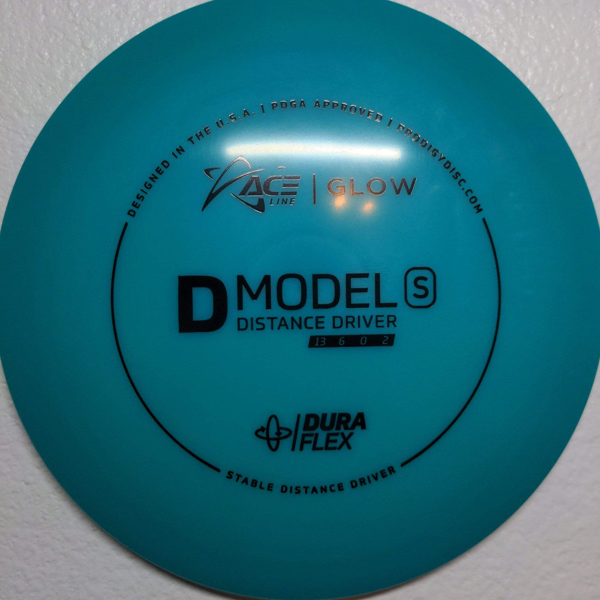 Prodigy Distance Driver Blue 174g Ace Line D Model S, DuraFlex Glow