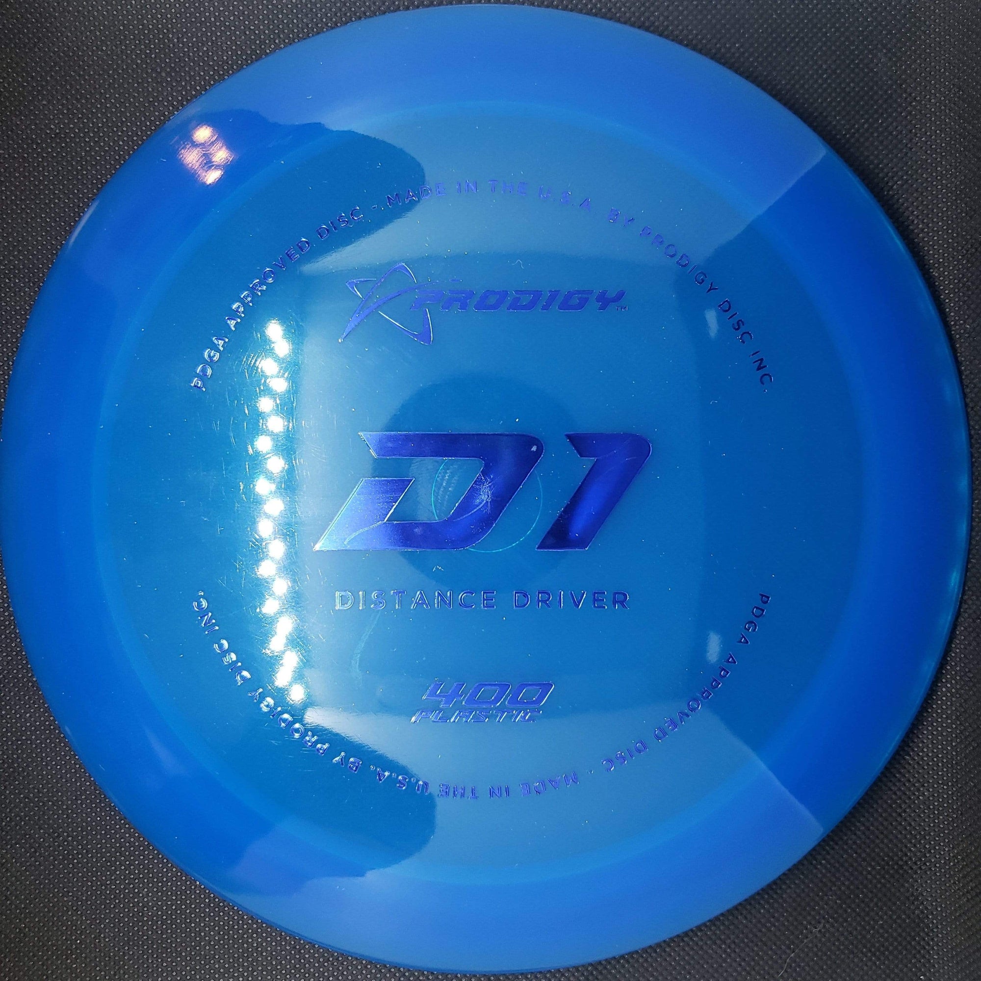 Prodigy Distance Driver Blue 174g D1 -  400 Plastic