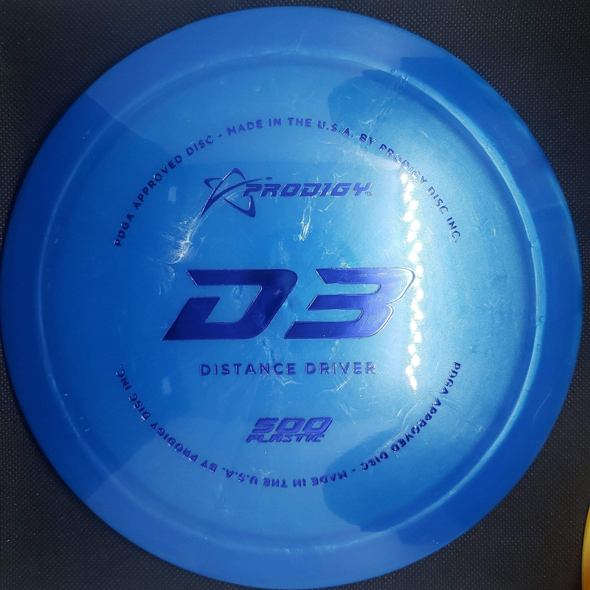 Prodigy Distance Driver Blue 174g D3, 500 Plastic