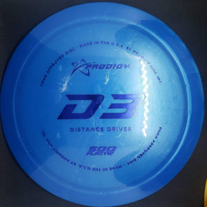 Prodigy Distance Driver Blue 174g D3, 500 Plastic