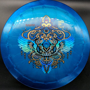 Thought Space Athletics Distance Driver Blue Blue Stamp 175g Synapse, Ethereal Plastic