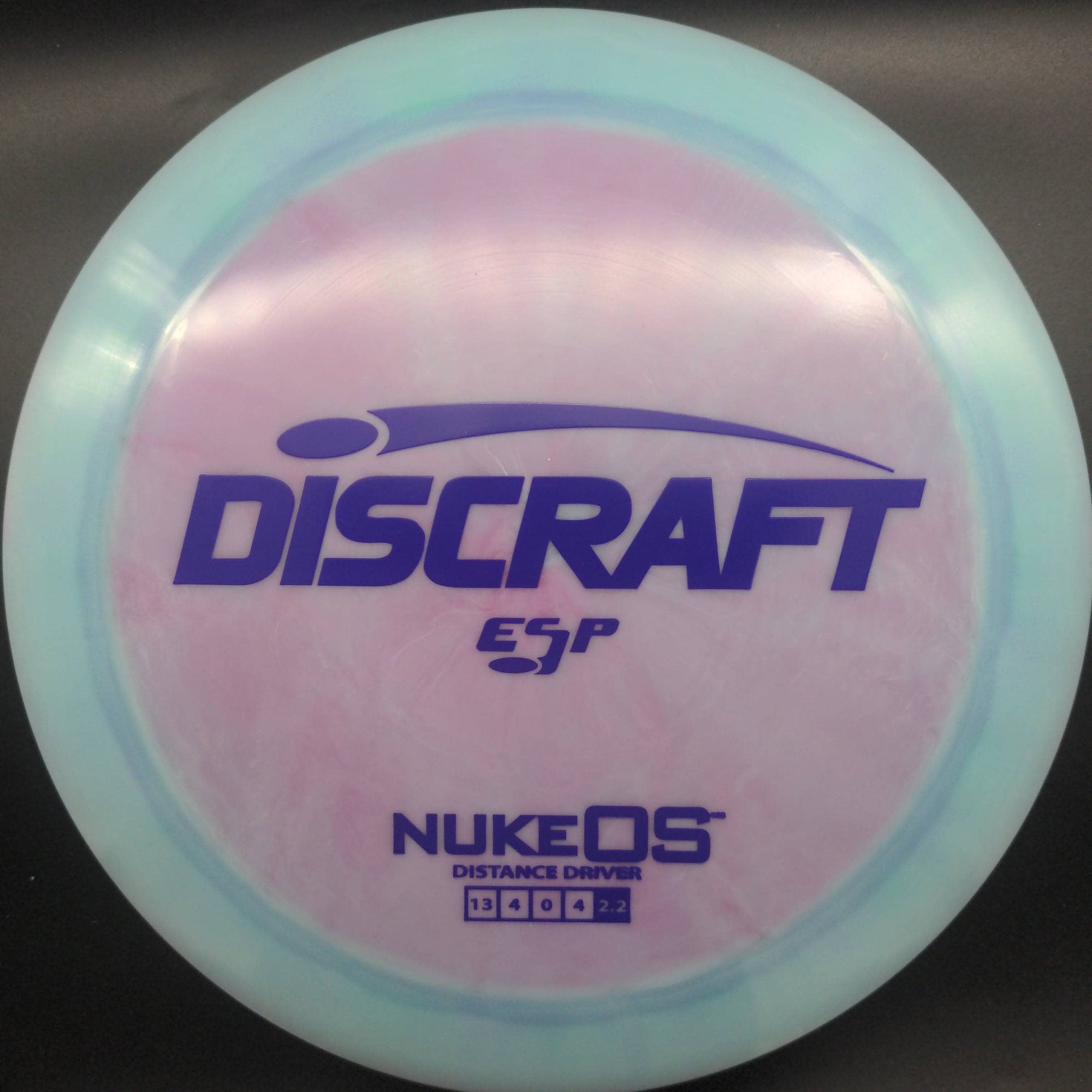 Discraft Distance Driver Blue Purple Stamp 174g Nuke OS, ESP