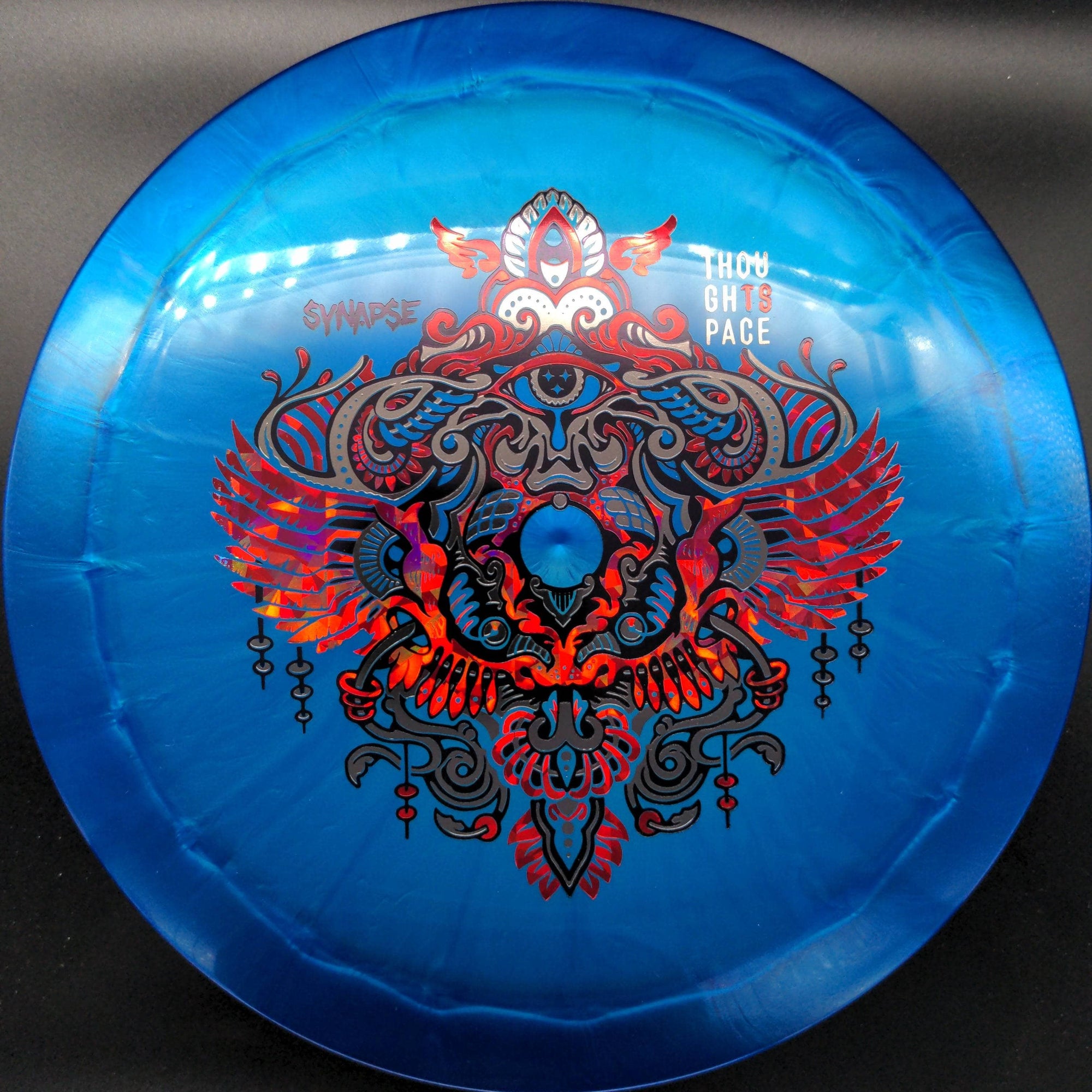 Thought Space Athletics Distance Driver Blue Red Stamp 175g Synapse, Ethereal Plastic