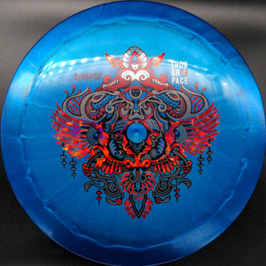 Thought Space Athletics Distance Driver Blue Red Stamp 175g Synapse, Ethereal Plastic