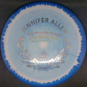 Innova Distance Driver Blue Silver Glitter Stamp 176.5g Jennifer Allen, 2021 U.S Masters Champion, Commemorative Edition Wraith