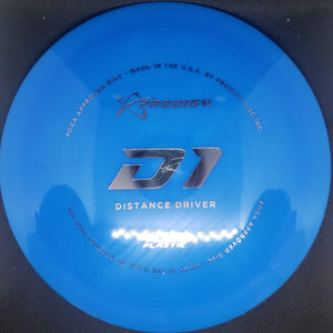 Prodigy Distance Driver Blue Silver Stamp 172g D1, 400G Plastic