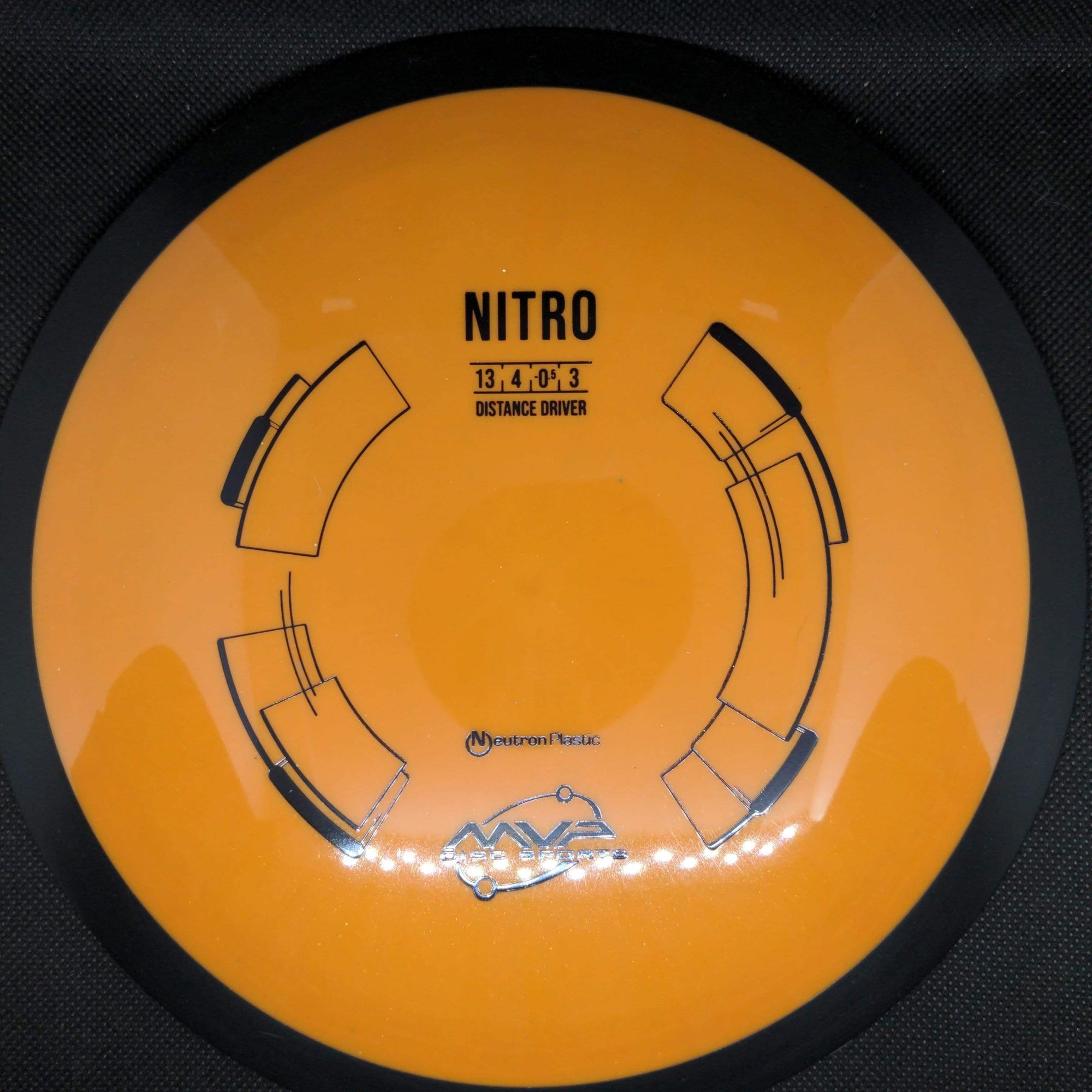 MVP Distance Driver Burnt Orange Black Rim 173g Neutron Nitro