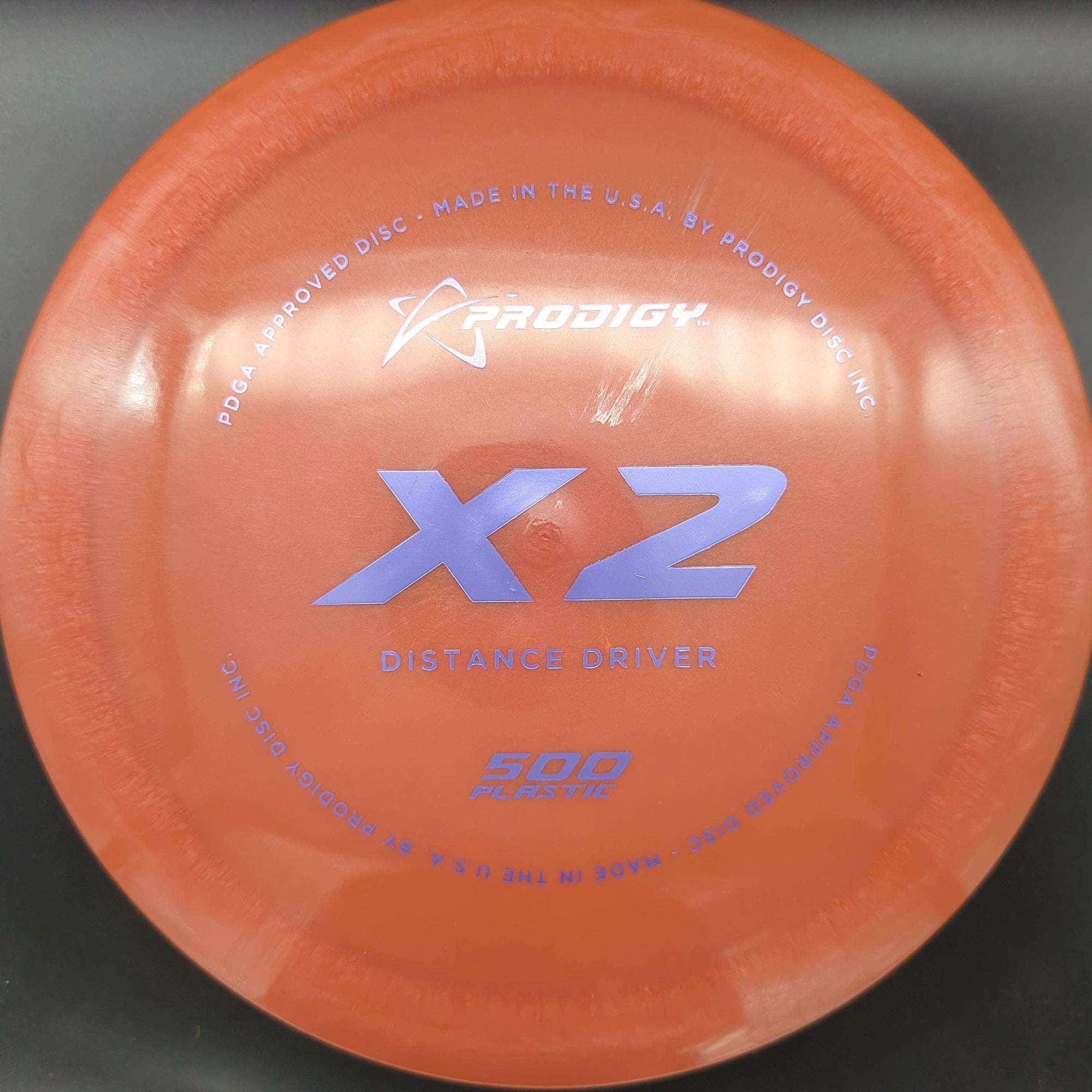 Prodigy Distance Driver Cream Blue Star Stamp 174g X2, 500 Plastic
