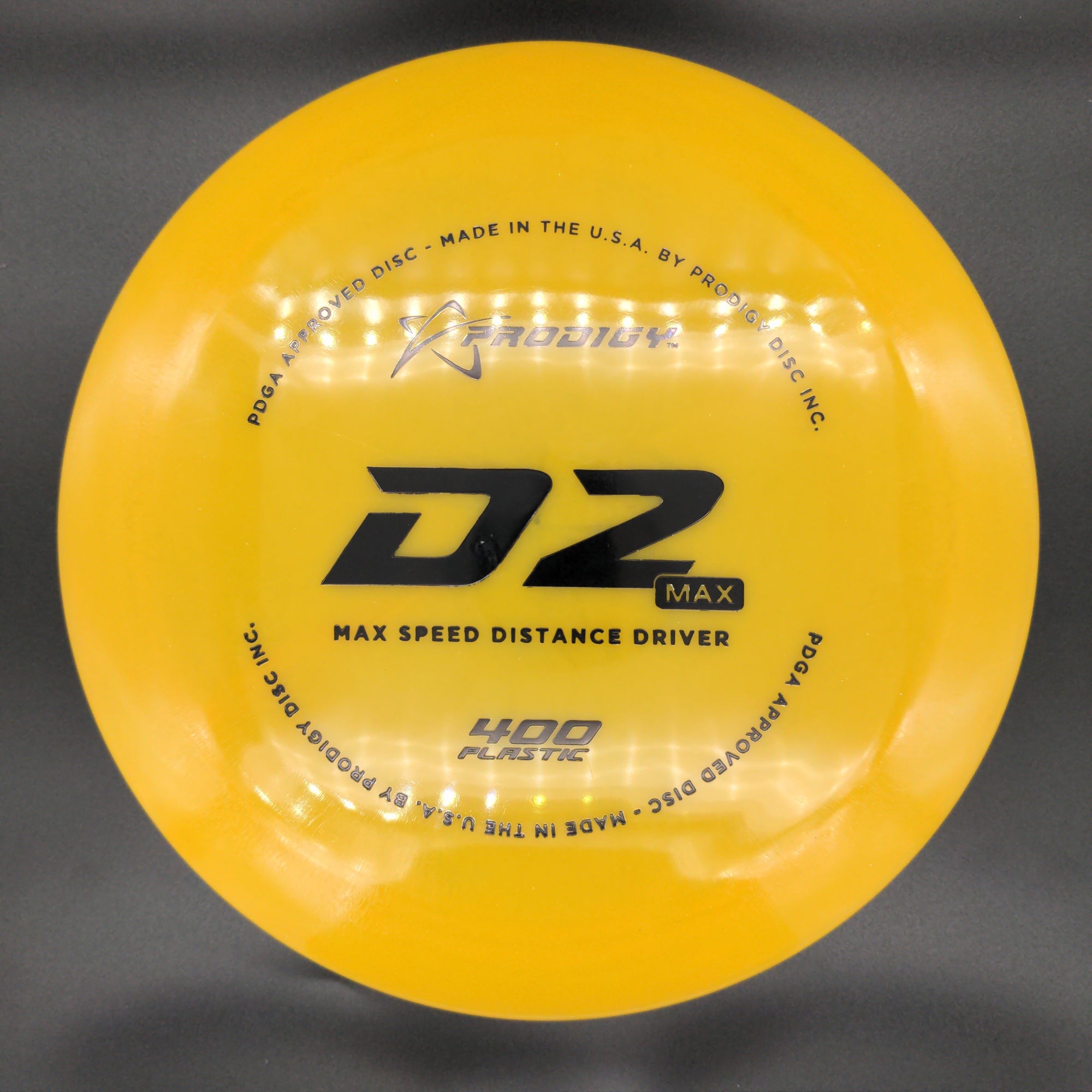 Prodigy Distance Driver D2 Max  - 400 Plastic