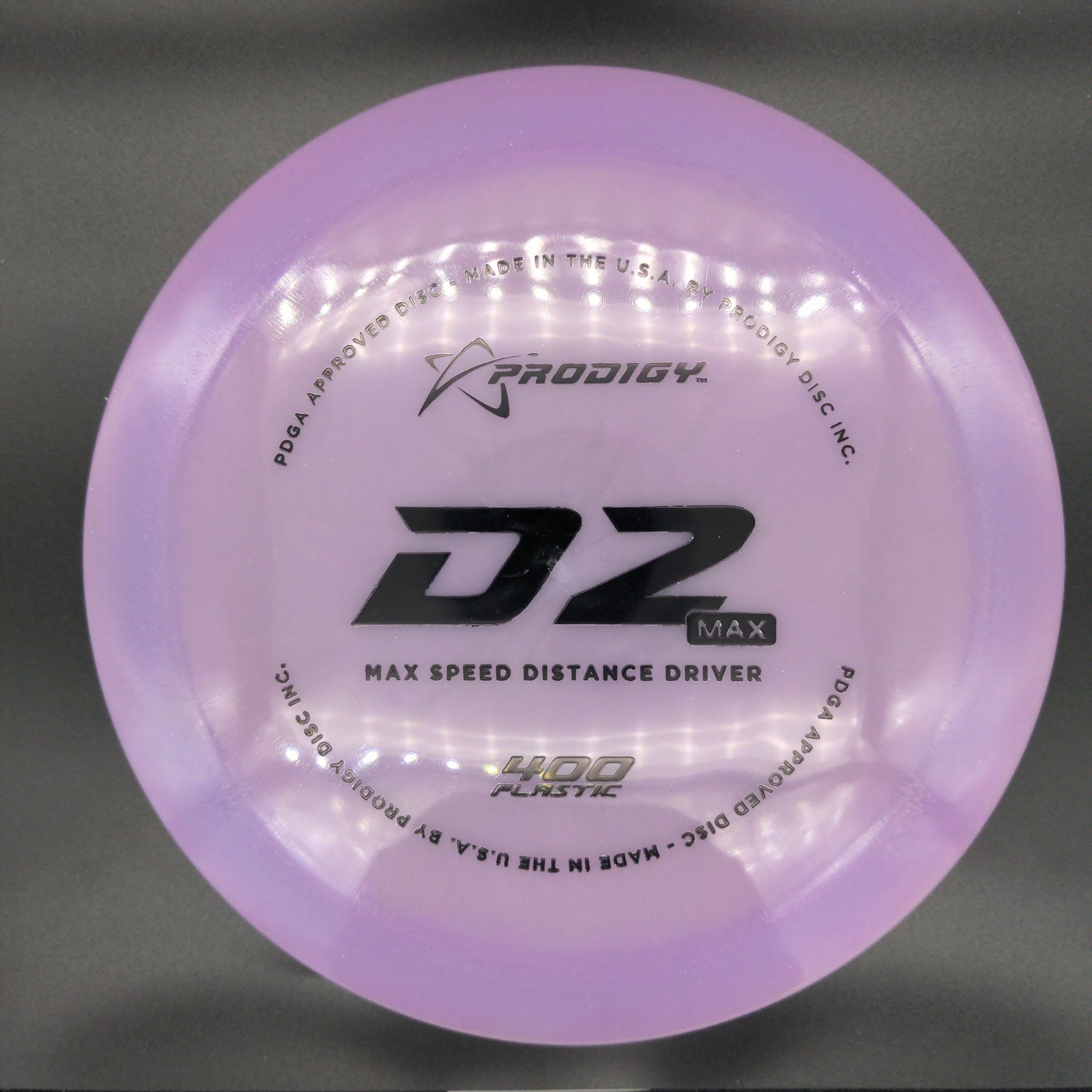 Prodigy Distance Driver D2 Max  - 400 Plastic