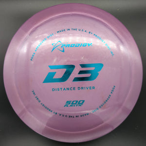 Prodigy Distance Driver D3, 500 Plastic