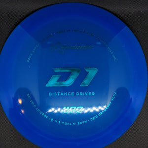 Prodigy Distance Driver Dark Blue Teal Stamp 174g D1 -  400 Plastic