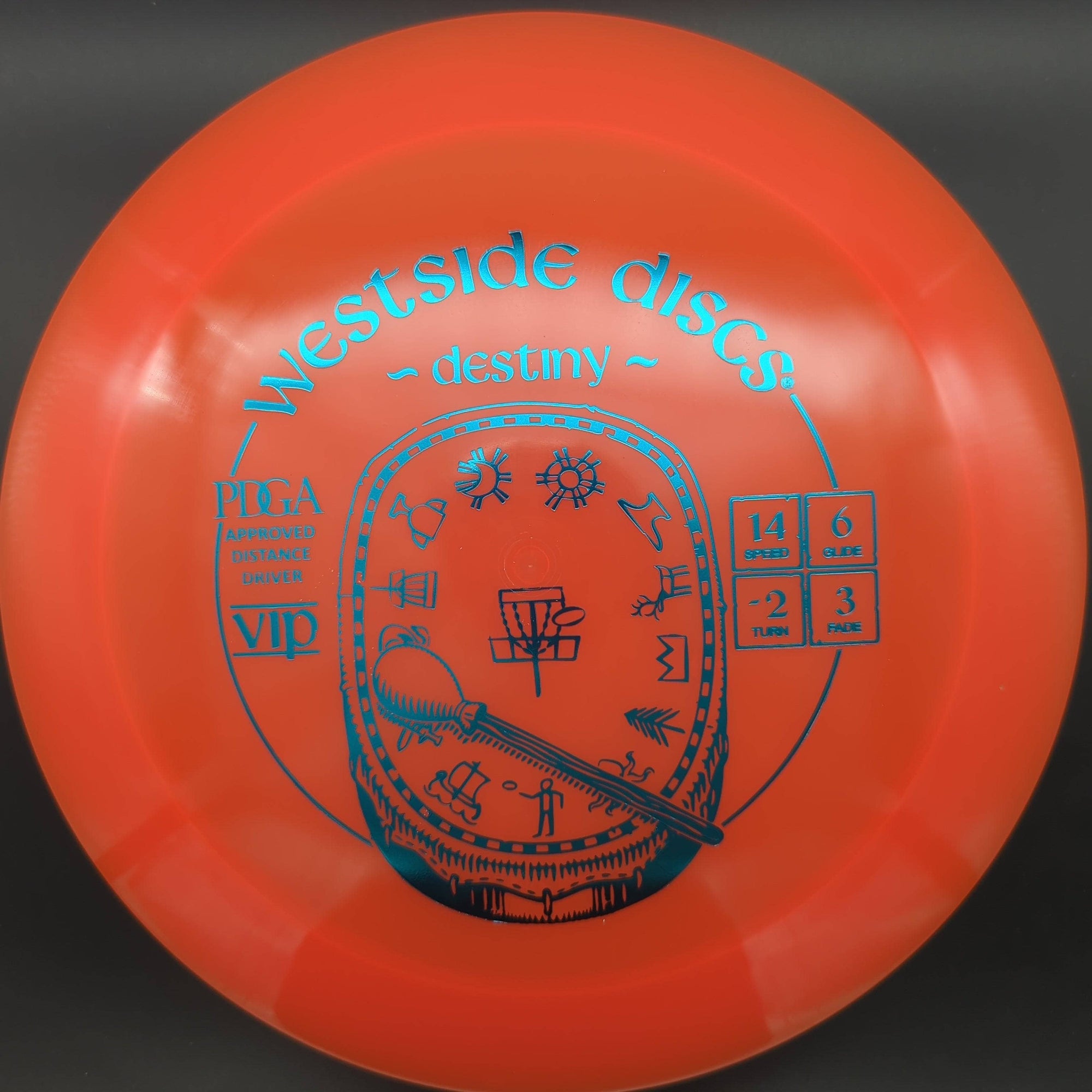 Westside Discs Distance Driver Destiny, VIP