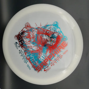 Latitude 64 Distance Driver Double Stamp Teal/Red 162g Sapphire, Opto Plastic