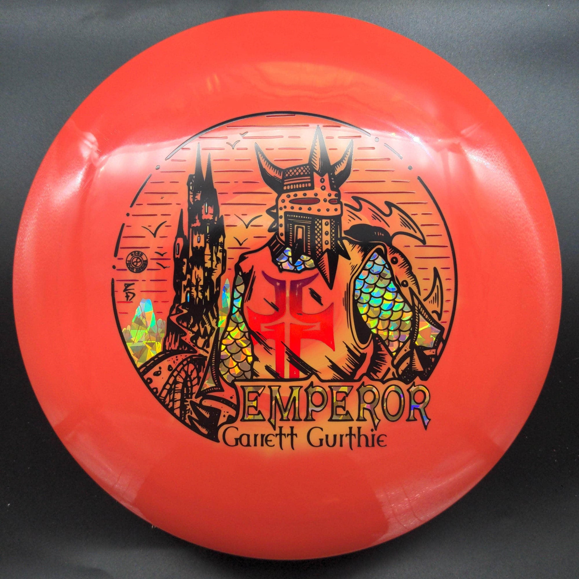 Infinite Discs Distance Driver Emperor, Garrett Gurthie, S-Blend 2023