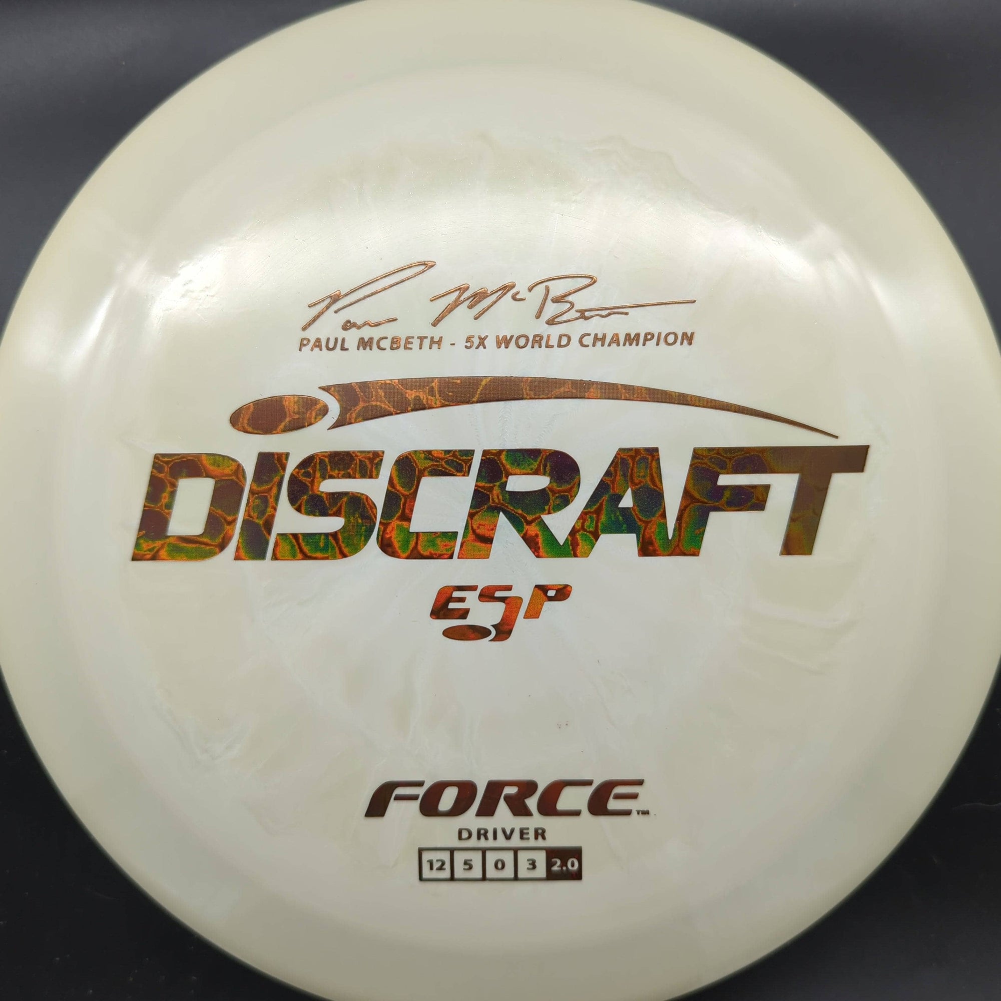 Discraft Distance Driver Force, ESP Paul McBeth