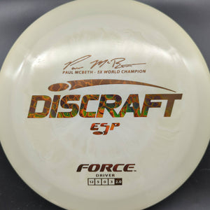 Discraft Distance Driver Force, ESP Paul McBeth