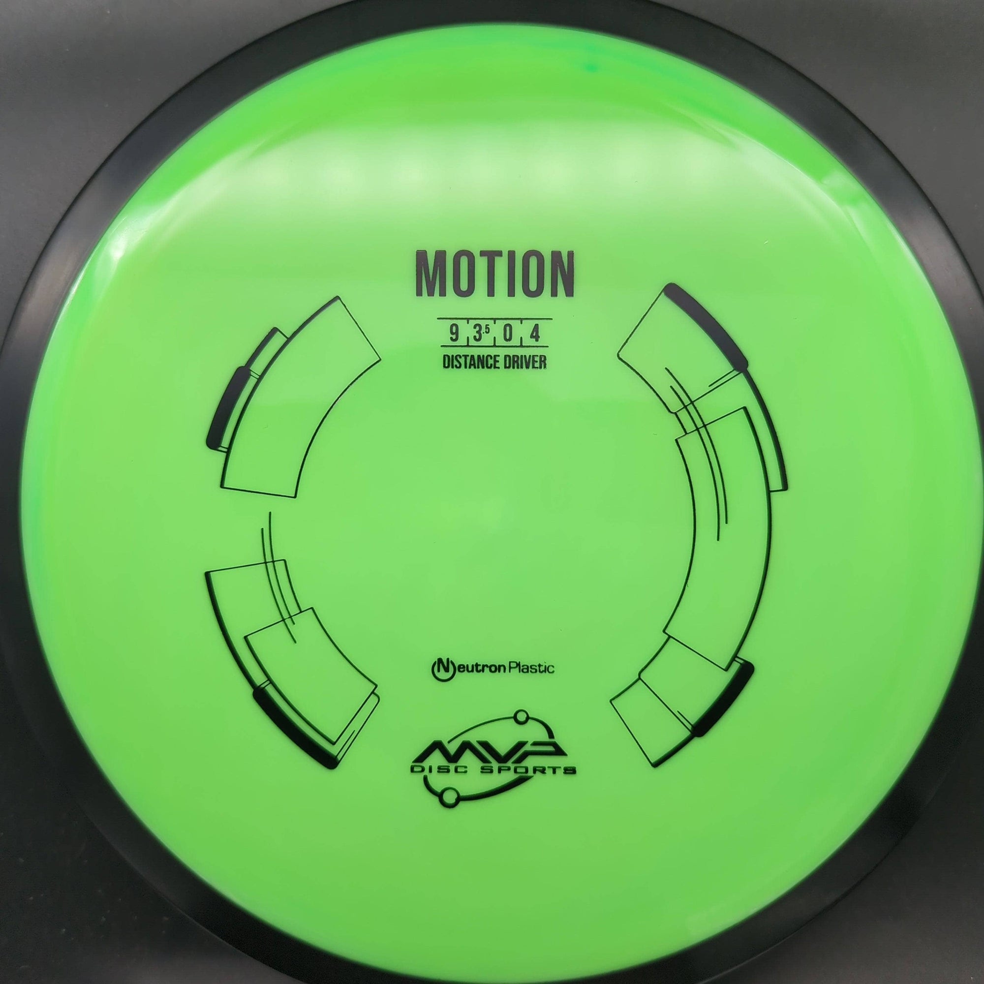 MVP Distance Driver Green 173g Motion, Neutron Plastic