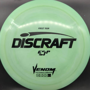 Discraft Distance Driver Green Black Stamp 169g Venom, ESP, First Run