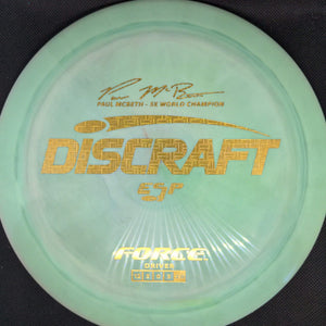 Discraft Distance Driver Green Foil Grid Stamp 175.8g ESP Force