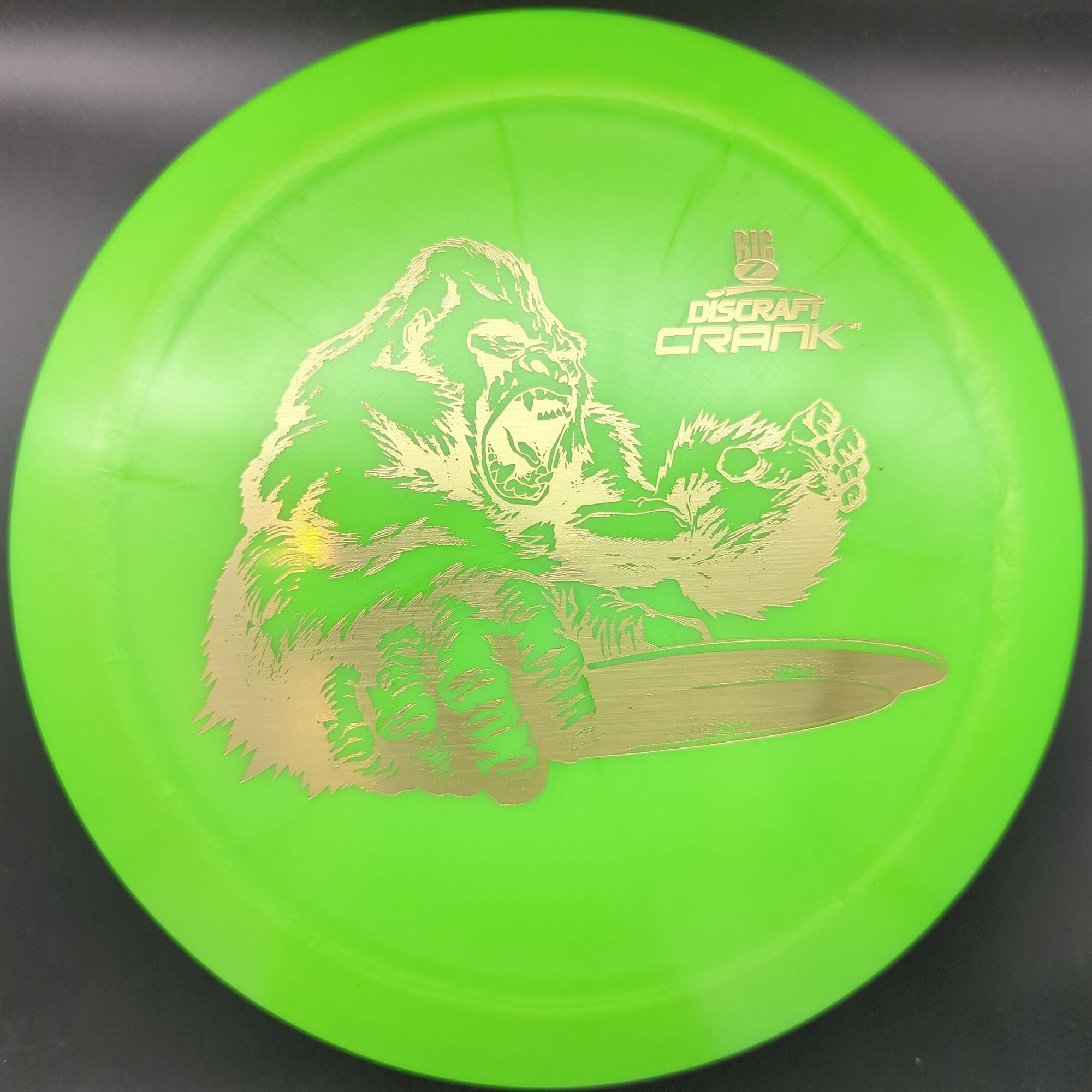 Discraft Distance Driver Green Gold Stamp 174g Big Z Crank