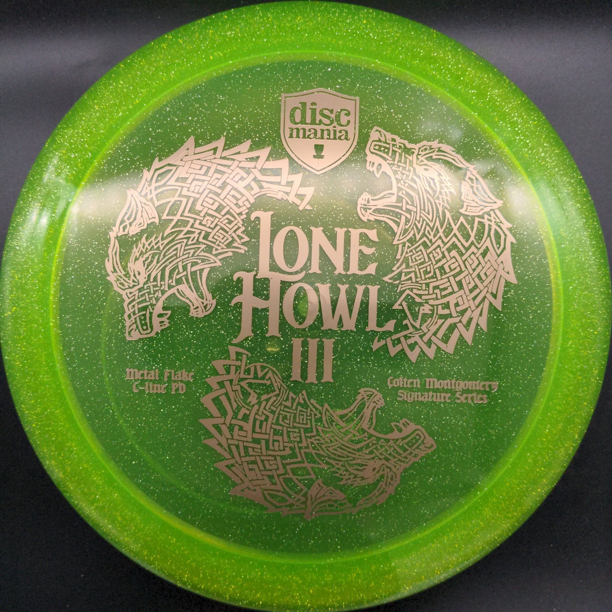 Discmania Distance Driver Green Grey Stamp 173g 2 Tour Series Colten Montgomery Lone Howl 3, Metal Flake C-line PD