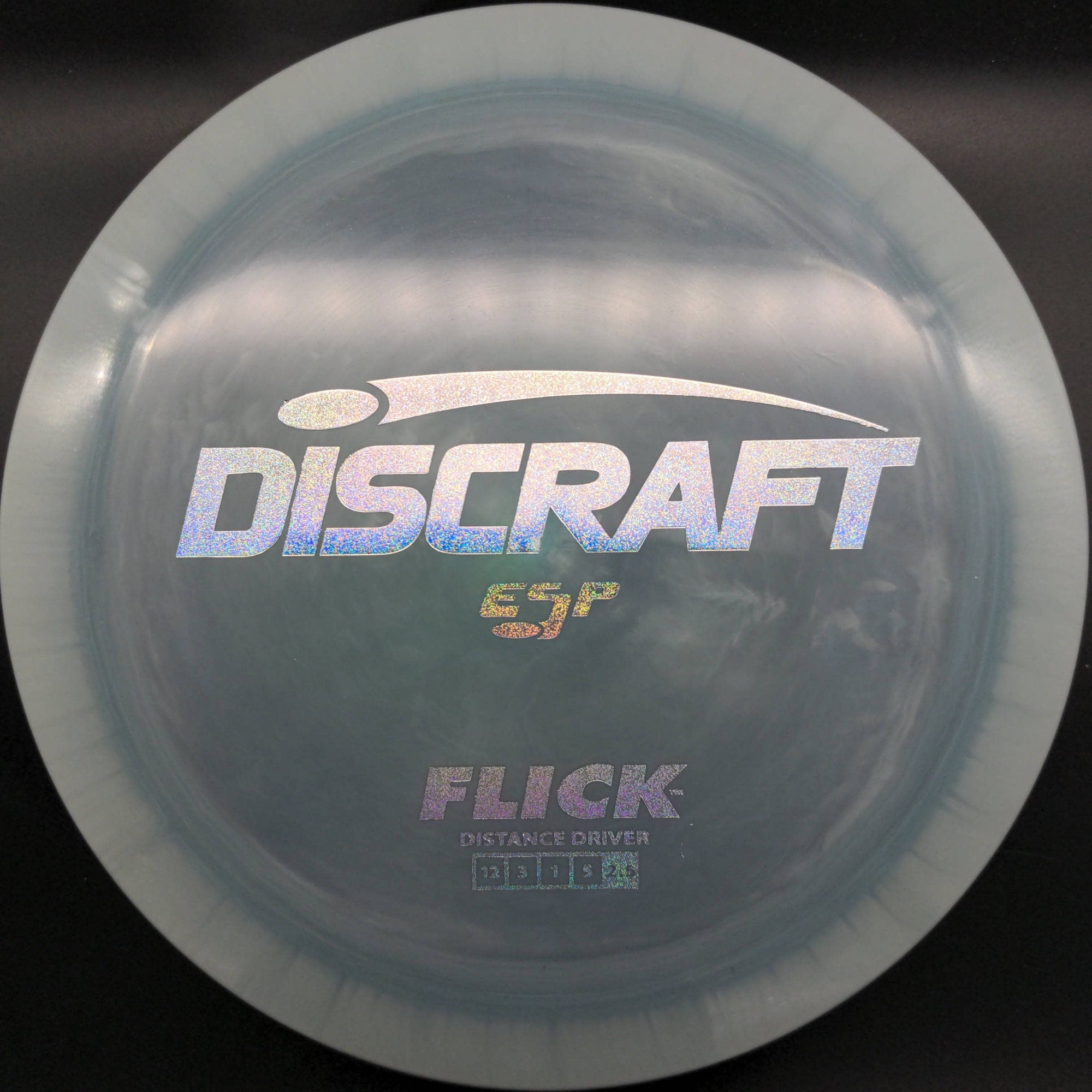 Discraft Distance Driver Pink/Purple Disco Ball Stamp 174g Flick, ESP